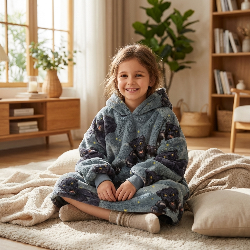 Kids sweatshirt worn, lifestyle